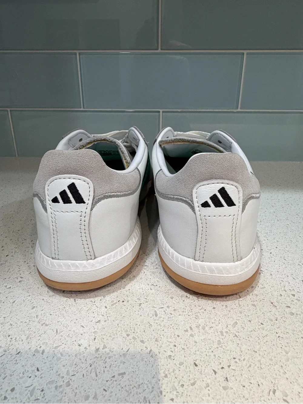 Adidas Samba MN ID3922 Cloud White Green Gum Men’s US 8 Women’s 9-9.5 Premium - Picture 8 of 14